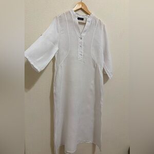 Francesca Bettini Maxi Linen Dress